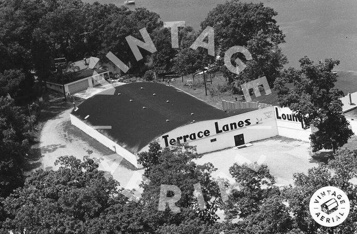 Terrace Lanes (on Christiana Lake) - 1969 Aerial (newer photo)